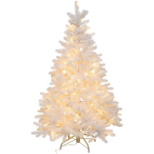 Künstlicher Weihnachtsbaum CREATIV LIGHT "Weihnachtsdeko, künstlicher Christbaum, Tannenbaum" Weihnachtsbäume Gr. H: 120cm bis, weiß Kunstweihnachtsbäume