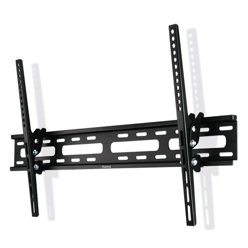 HAMA TV-Wandhalterung "TV Wandhalter neigbar, 94 - 191 cm (37" 75"), 43", 50", 55", 65"" Gerätehalterungen schwarz