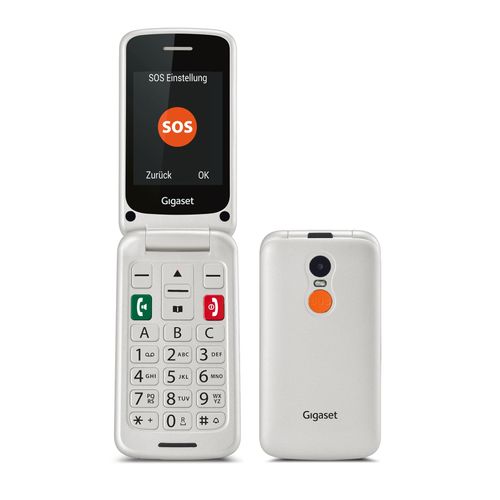 GIGASET Smartphone "GL590" Mobiltelefone weiß