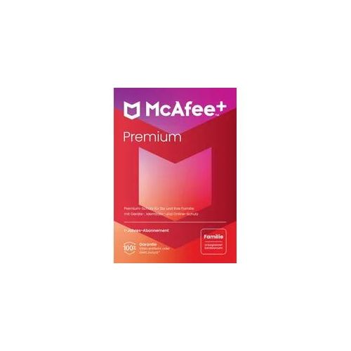 MCAFEE Virensoftware "McAfee+ Premium- Familie" Software eh13