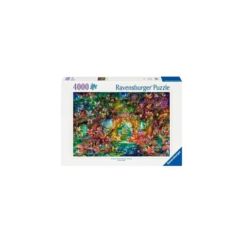 Puzzle RAVENSBURGER "Die verborgene Welt der Feen" Puzzles bunt Kinder Made in Germany; FSC - schützt Wald weltweit