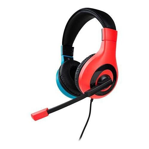 Pdp Airlite 052-011-BL PS5 Kopfhörer Noise cancelling gaming mit kabel mit Mikrofon - Rot/Blau