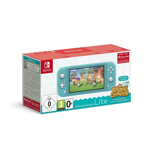 Switch Lite 32GB - Blau + Animal Crossing : New Horizon