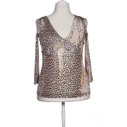 Just Cavalli Damen Langarmshirt, braun, Gr. 46