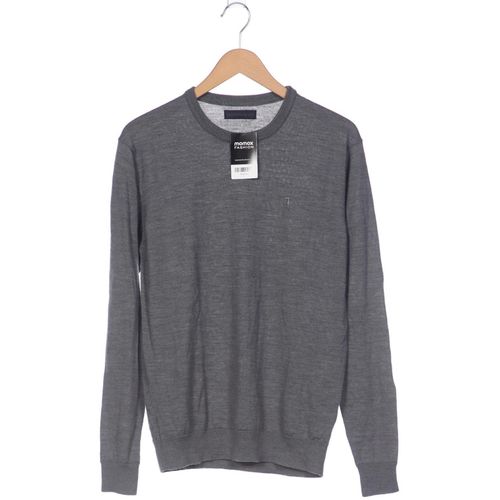 Trussardi Herren Pullover, grau, Gr. 54