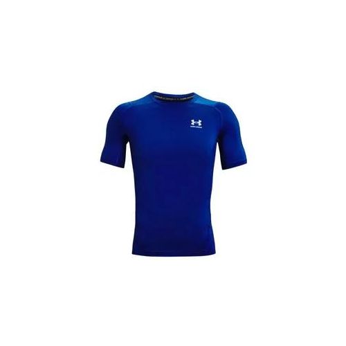 Herren T-Shirt Under Armour HG Armour Comp SS-BLU XL - Blau