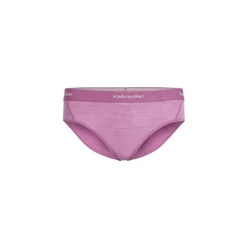 Damen Slip Icebreaker Merino 125 Cool-Lite Sprite Hipster Deco XS - lila