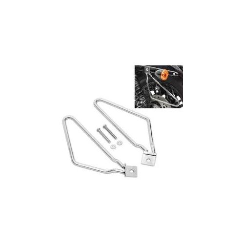 Satteltaschenhalter passend für Triumph Thruxton / 1200 / R Craftride BL1 chrom