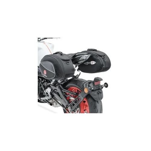 Satteltaschen passend für Aprilia Caponord 1200 Bagtecs SP3 36-60Ltr schwarz