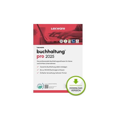 LEXWARE buchhaltung pro 2025 Software Vollversion (Download-Link)