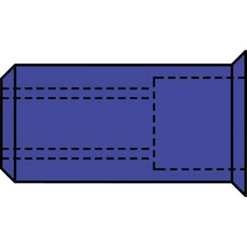 Gesipa 1433712 Blindnietmutter (Ø x L) 7 mm x 12.5 mm M5 Stahl 500 St.