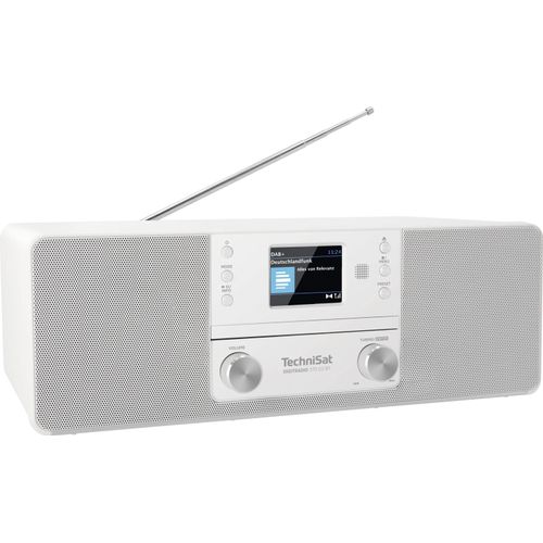 TECHNISAT Digitalradio (DAB+) "DIGITRADIO 370 CD BT" Radios weiß