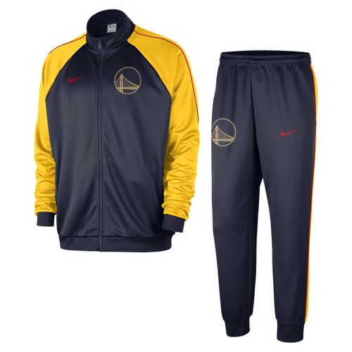 Golden State Warriors Club Courtside City Edition Nike NBA-Trainingsanzug (Herren) - Blau