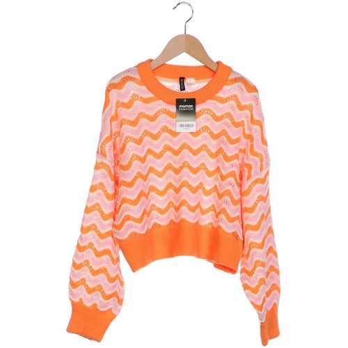 H&M Damen Pullover, orange, Gr. 38