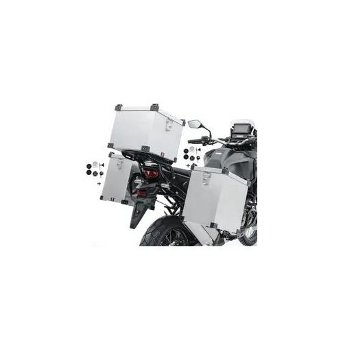 Alu Koffer 35-35L Topcase 38L passend für Moto Guzzi Breva 1100 / 850