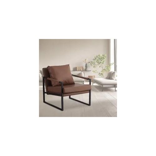 Leder Wohnzimmer Sessel Divit LW2 Lounge Sessel DPL1