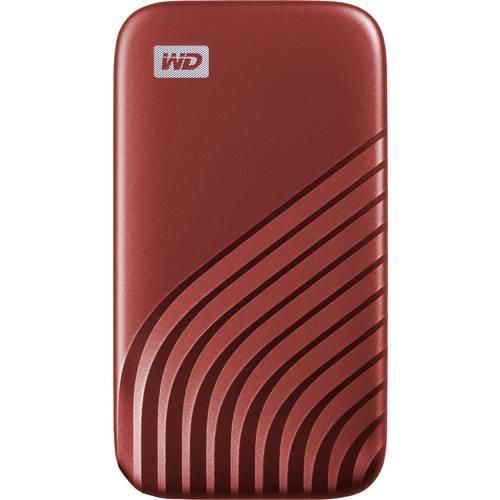 WD My Passport 2 TB Externe SSD-Festplatte 6.35 cm (2.5 Zoll) USB-C® Rot WDBAGF0020BRD-WESN