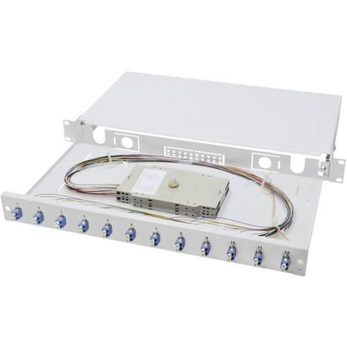 Digitus DN-96331/9 LWL-Patchpanel 12 Port LC Bestückt 1 HE