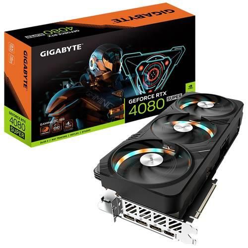 Gigabyte Grafikkarte Nvidia GeForce RTX 4080 Super GAMING OC 16 GB GDDR6X-RAM PCIe x16 DisplayPort, HDMI® Übertaktet / Overclocked