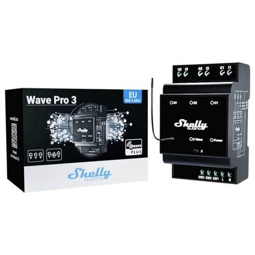 Shelly Wave Pro 3 Schaltaktor Z-Wave