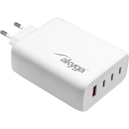 Akyga AK-CH-24 USB-Ladegerät 140 W Ausgangsstrom (max.) 5 A USB-C®, USB-A