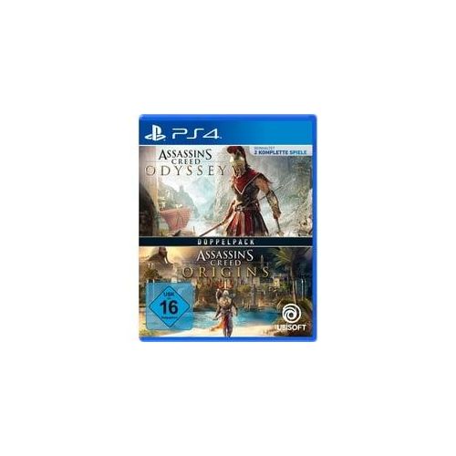 AC Odyssey + Origins - PS4-Spiel: Action-Adventure Erfahrung mit antiken Welten