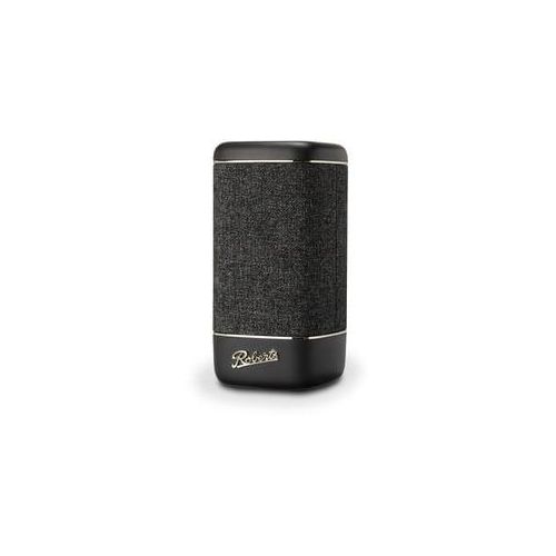 ROBERTS Beacon 335 Carbon Black Bluetooth-Lautsprecher mit Stereo Pairing & 15 Stunden Akkulaufzeit