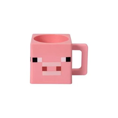 Minecraft Pig Cube Tasse | Mikrowellengeeignet | 290 ml | Schwein-Kreaturen Motiv | Ideal für Minecraft-Sammler