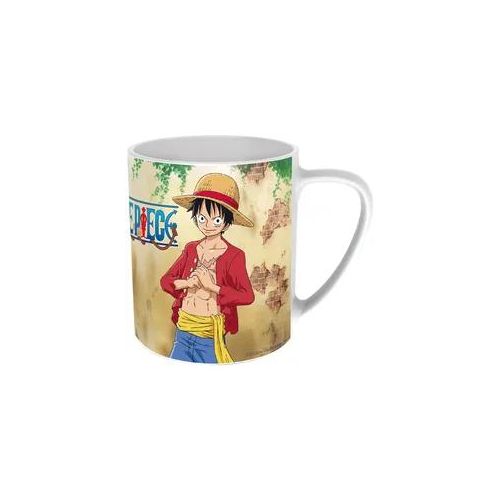 Tasse One Piece Wanted - Große Manga-Tasse mit Geschenkbox, 325ml Fassungsvermögen