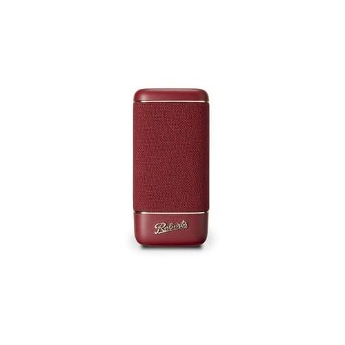 ROBERTS Bluetooth-Lautsprecher Beacon 335 berry red – Kabelloser Soundgenuss mit 15 Std. Akkulaufzeit