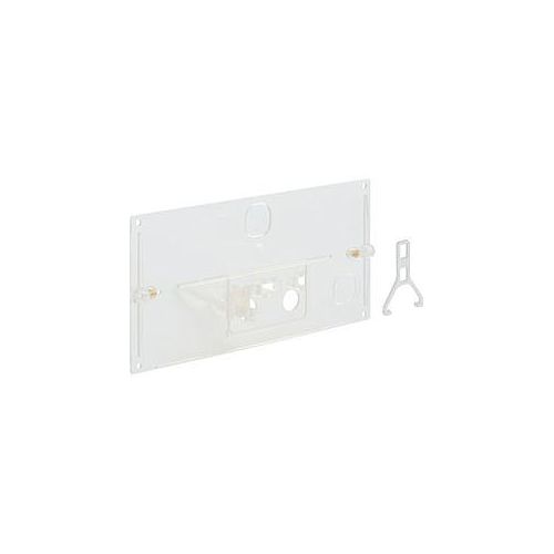 Geberit Schutzplatte 240026001 transparent, Hebelmechanik und Bügel