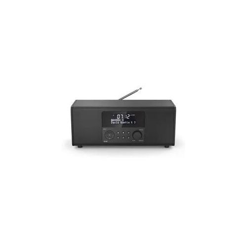 HAMA Digitalradio (DAB+) "Digital Radio, DAB Radiowecker, FM/Stereo/6W DR1400" Radios schwarz