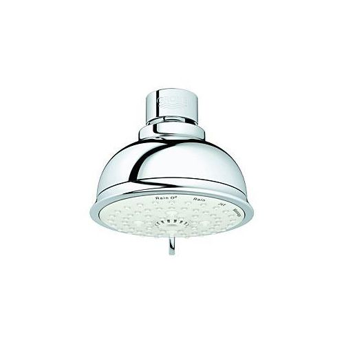 Grohe Tempesta Rustic 100 Kopfbrause 27610001 chrom, EcoJoy 9,5 l, 4 Strahlarten