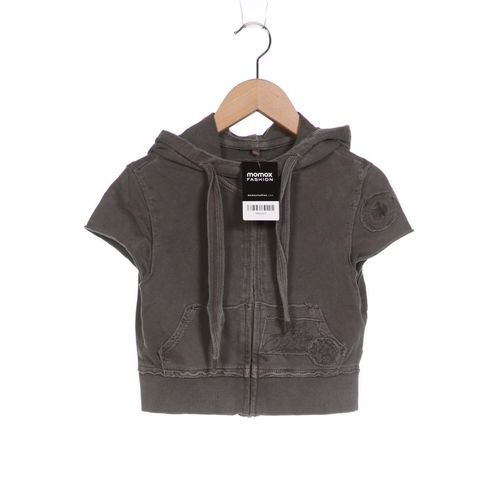 Soccx Damen Kapuzenpullover, grün, Gr. 34