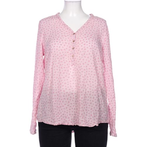 Emily van den Bergh Damen Bluse, pink, Gr. 46