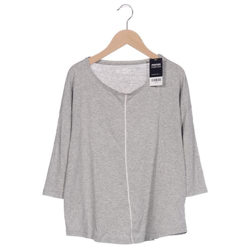 Grüne Erde Damen Langarmshirt, grau, Gr. 36