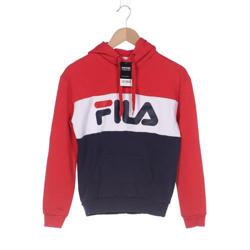 Fila Damen Kapuzenpullover, rot, Gr. 34