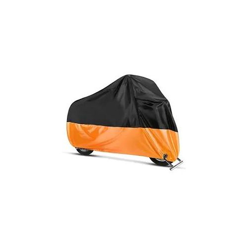 Abdeckplane passend für Moto Guzzi Griso 1100 / 850 / 8V - V85 Craftride XL in schwarz-orange