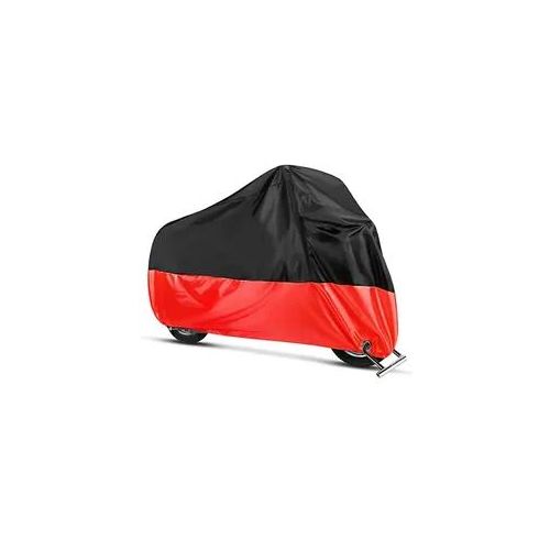 Abdeckplane passend für Moto Guzzi 1200 / 1100 Sport Bellagio Craftride XL in schwarz-rot