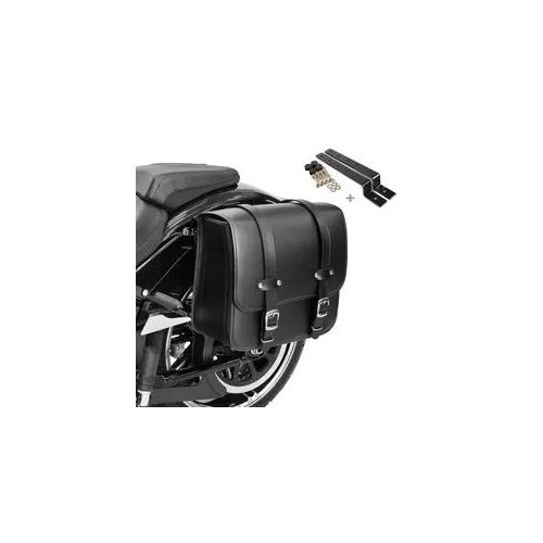 Satteltasche + Halter passend für Suzuki Intruder M 1500 Reno Craftride