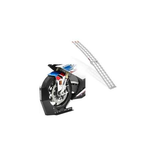 Auffahrrampe + Motorradwippe CF2 passend für Aprilia RSV4 1100 Factory