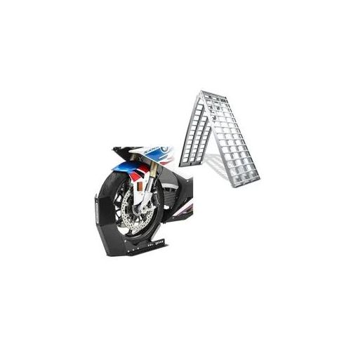 Auffahrrampe + Motorradwippe CF5 passend für Suzuki Intruder VL 1500 / 250 LC