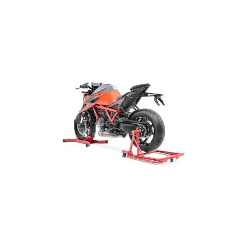 Einarm Montageständer hinten MVR passend für Ducati 996 99-01 Rangierhilfe + Wippe Constands rot