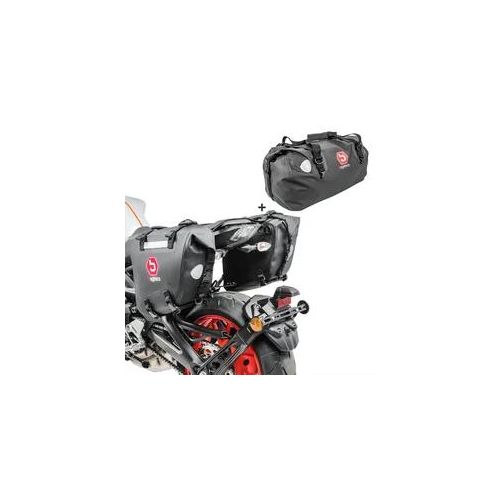 Satteltaschen Set passend für Aprilia Shiver 750 / GT WF60 Hecktasche