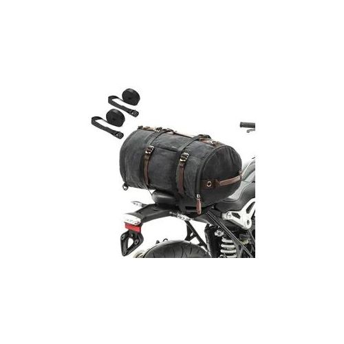 Rucksack passend für Ducati Hypermotard 821 / 796 Hecktasche Craftride VG8 inkl. Spanngurte schwarz