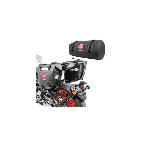 Satteltaschen Set passend für Aprilia Shiver 750 / GT WB50 Hecktasche