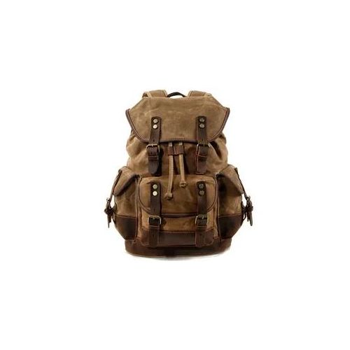 Rucksack Craftride RG8 Canvas Tasche im Vintage-Look für Freizeit 20Ltr braun