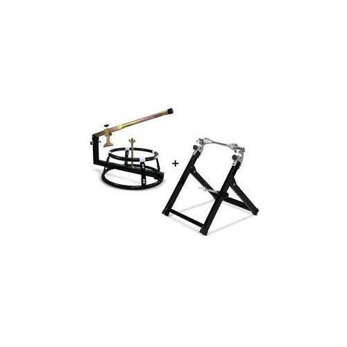 Reifenmontage Set passend für Aprilia RS 250 / 125 Reifenmontiergerät WO-1 + Wuchtbock WU-2 ConStands