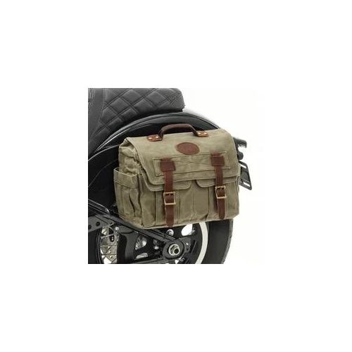 Seitentasche passend für Benelli Leoncino 800 / Trail Satteltasche Craftride CV1 army green