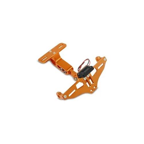 Kennzeichenhalter passend für Ducati 1198 / 1098 / 748 Nummernschildhalter Zaddox NH2 orange